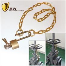 防爆铜链子链条纯铜4/4.5mm粗链倒链纯黄铜吊链铜链子DIY灯具配件