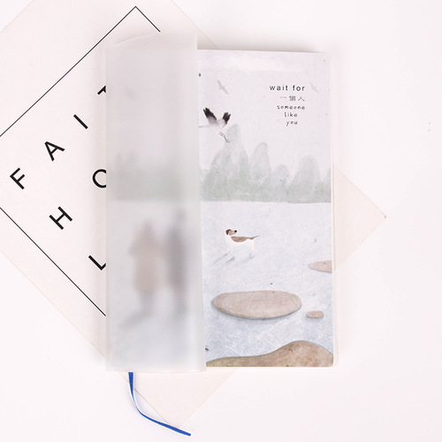 Ronin Culture 32K A5 rubber sleeve leather notebook wire-bound thickened line notebook office student notepad