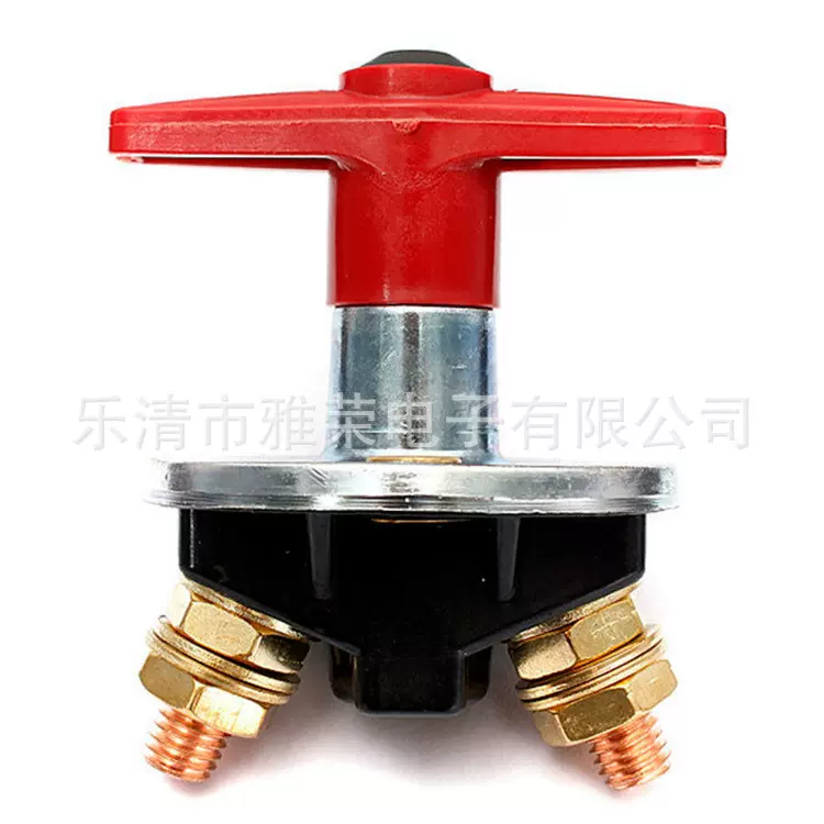 外贸热销 12V-60V汽车改装开关电瓶 200A断电开关电源总开关