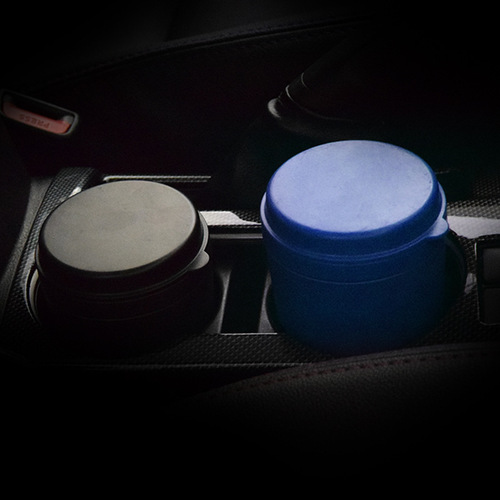 Manufacturer supplies high temperature resistant flame retardant PBT car ashtray, large capacity dual-purpose car ashtray for home and car