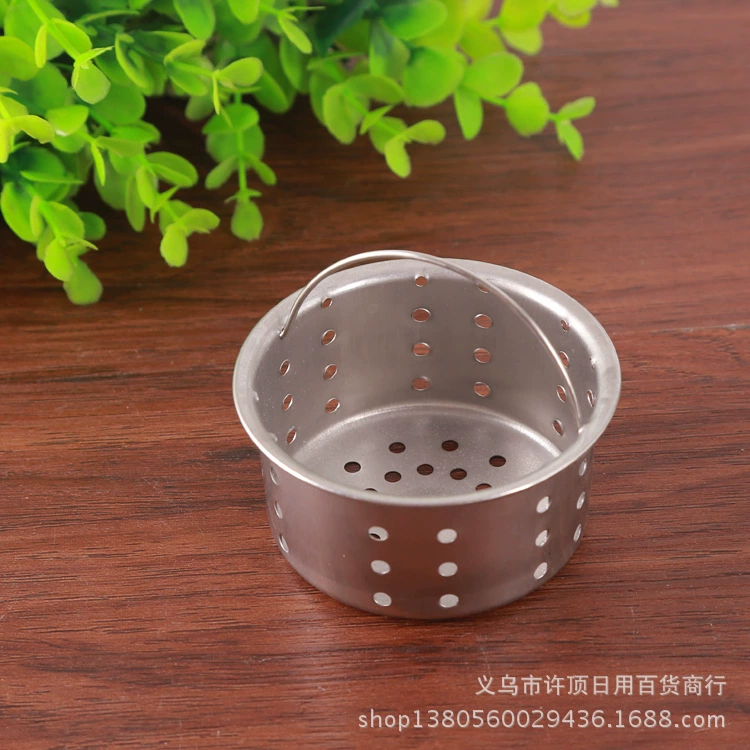 Старомодный бытовой фильтр для раковины Кухонная Раковина корзина для мытья посуды фильтр слив в полу уплотнительная крышка из нержавеющей стали