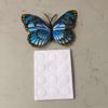 Three dimensional realistic double-layer magnetic pin with butterfly, decorations on wall, accessory, fridge magnet, wholesale