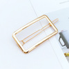 Accessory, metal hairgrip with bow, fashionable ponytail, hairpins, suitable for import, European style
