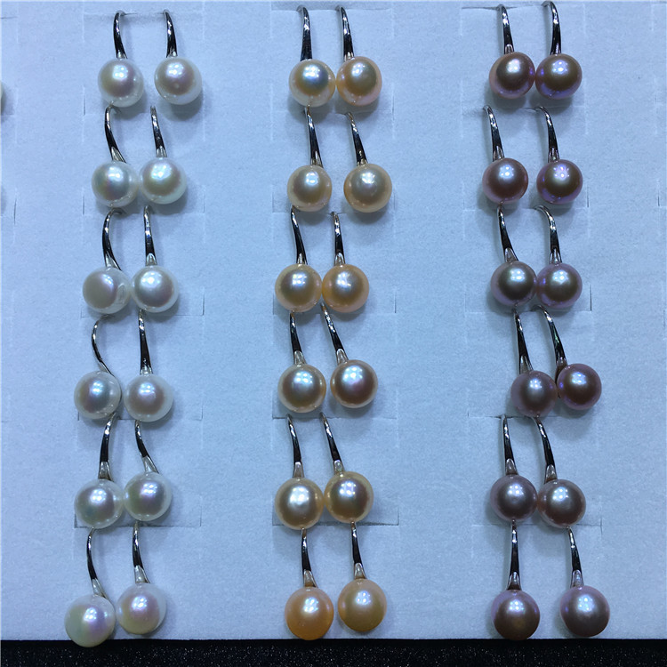 classic earrings from pearl