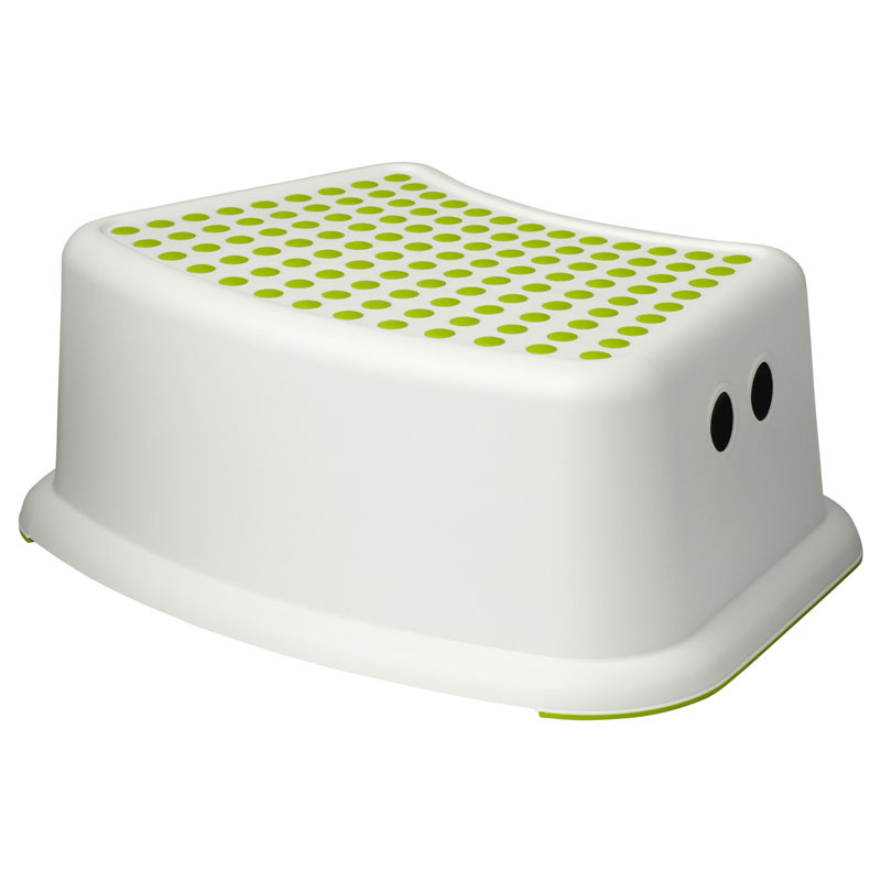 Fosidi Non-Slip Stool Children's Bathroom Footstool Small Stool Children's Small Stool Non-Slip Foot Washing Stool