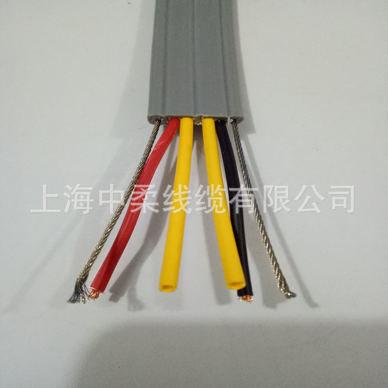 双钢丝耐弯曲柔性随行光纤