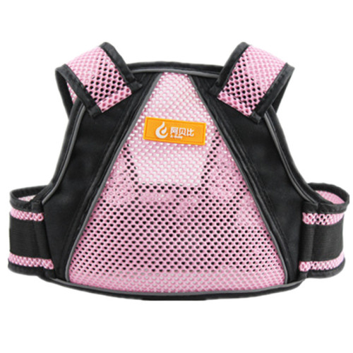 Breathable electric motorcycle child safety belt scooter battery car baby seat backpack protective belt adjustment