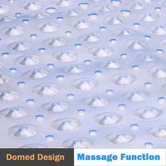 100*40cm extended PVC bathroom anti-slip mat bathroom bathtub mat with suction cup floor mat Amazon