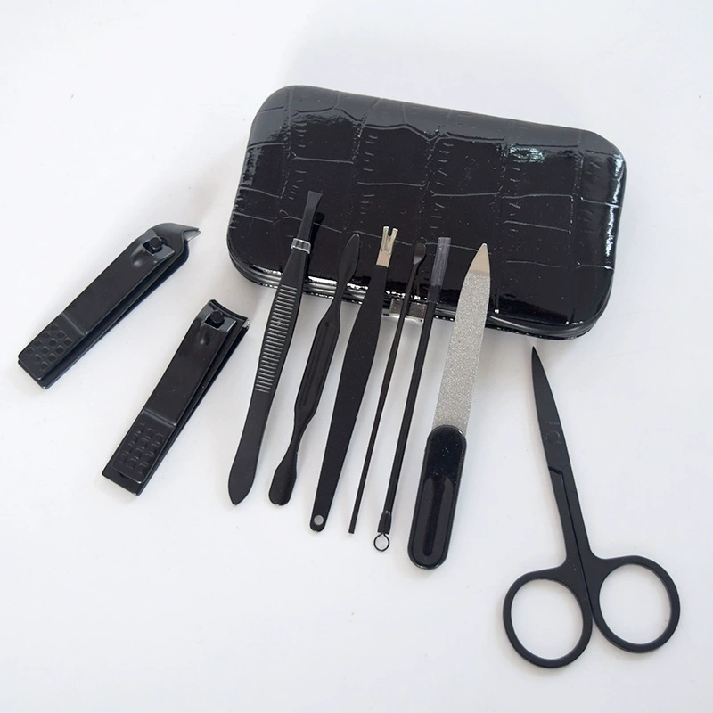 Новый высококачественный черный кусачки для ногтей костюм красоты кусачки для ногтей из нержавеющей стали кусачки для ногтей оптом