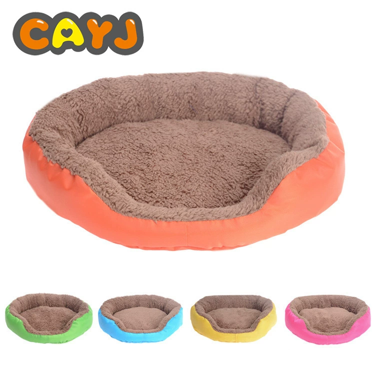 Внешняя торговля гнездо для домашних животных Amazon карамельного цвета Круглый осень и зима маленький и средний Питомник Кровать для собак кошачье гнездо поколение