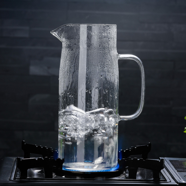 Estufa tetera hogar hervidor de agua de gran capacidad traje de vidrio resistente a altas temperaturas hervidor frío Hervidor Tetera al por mayor