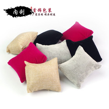 玉器手镯枕头手链手串手表枕包丝绵枕芯小枕头珠宝首饰品展示道具
