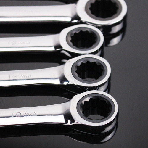 Plum blossom opening fast ratchet dual-purpose wrench set 72 teeth labor-saving wrench large discount fast ratchet wrench