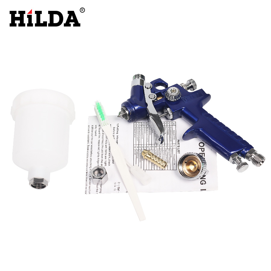 Pistola pulverizadora neumática de alta presión desmontable de venta directa de fábrica, pistola pulverizadora de chocolate para pasteles, pistola pulverizadora de pintura de látex con control de flujo