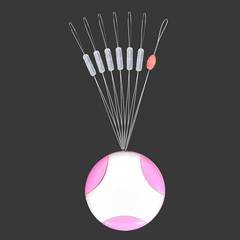 Brand-name manufacturer wholesale boxed competitive 7+1 space beans, positioned as space beans, 5 long silicone beans per box