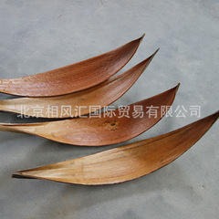 【カカオの葉 (中号)】輸入ドライフルーツの乾燥花の枝と飾りの写真撮影道具天然植物