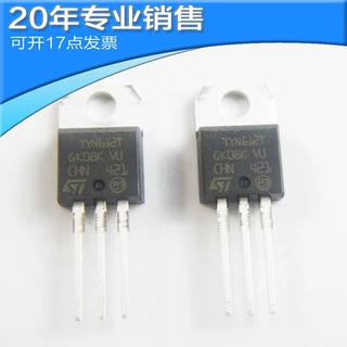 全新TYN612TRG TO-220 三端稳压管 晶闸管 直插三极管 二三极管