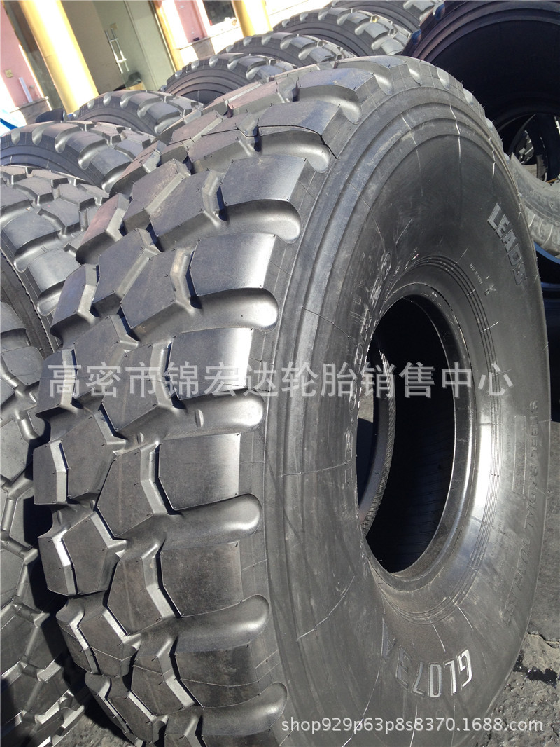 越野卡车轮胎16.00R20吊车起重机轮胎 1600R20 沙漠运输车轮胎