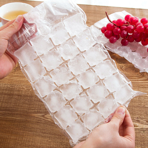 Creative self-sealing disposable ice bag ice cube tray ice cube bag (10 pieces)