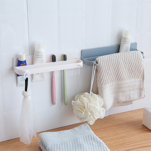 Yiyue Japanese style wall hanging shoe rack wall three-dimensional slipper rack sports shoe storage rack bathroom wall storage rack