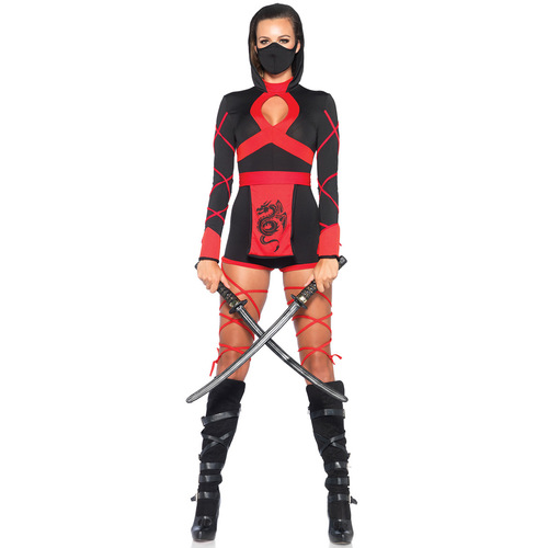 S-XXL European and American Halloween women's clothing Ninja Cosplay Japanese Naruto costume game uniform