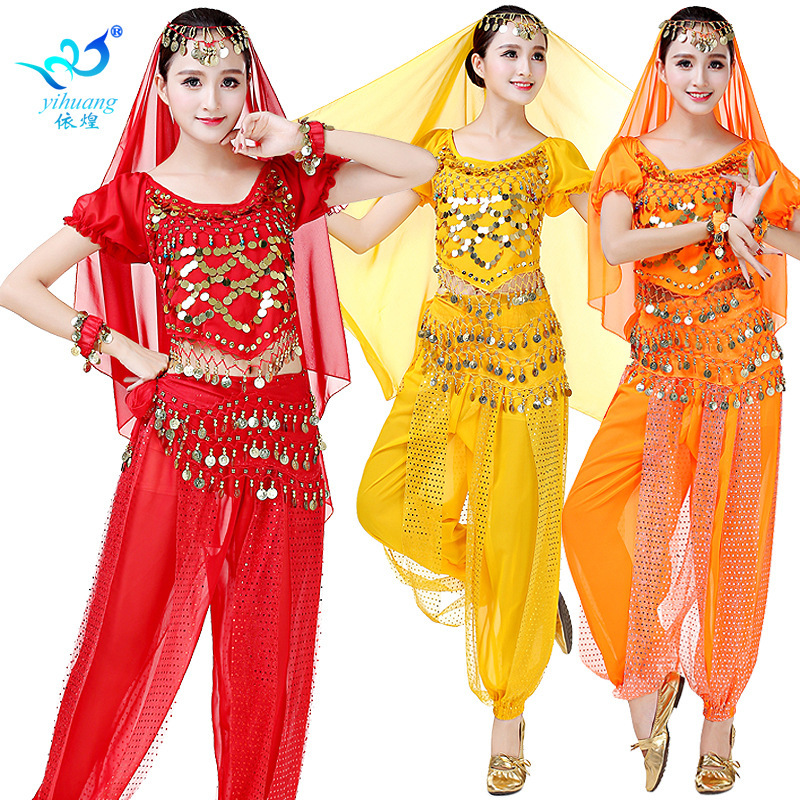 Belly Dance Clothing Indian Dance Stage Performance Clothing Holiday Event Performance Clothing Sequined Bloomers Competition Suit Belly Dance Clothing Indian Dance Stage Performance Clothing Holiday Event Performance Clothing Sequined Bloomers Competition Suit