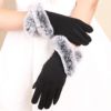 Keep warm demi-season gloves, fleece roly-poly doll, wholesale