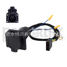 ��ʽ4���D7Ƭ��܇�D�Q�B�������� 4 FLAT TO 7 BLADE WIRE HARNES