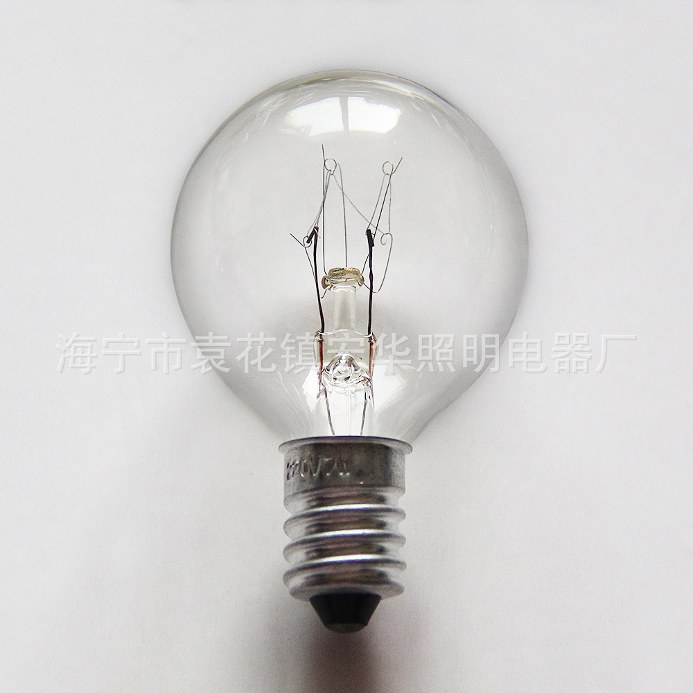 Manufacturer sells G40 American string light tungsten light source incandescent indoor and outdoor decorative light bulbs 2