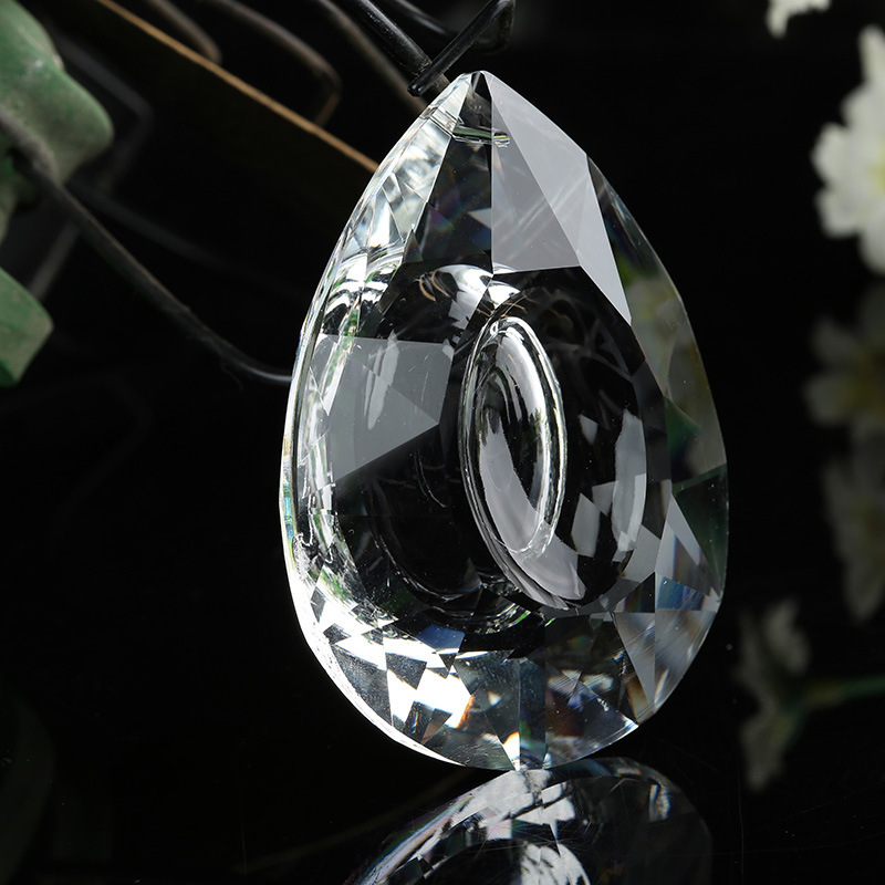 Amazon AB color crystal dragon eye pendant transparent glass lighting bead curtain door curtain DIY jewelry loose bead pendant Amazon AB color crystal dragon eye pendant transparent glass lighting bead curtain door curtain DIY jewelry loose bead pendant