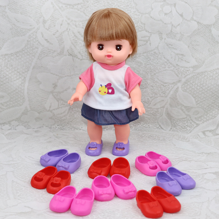 Japonés Milu Xiaomei Sanai adecuado zapatos de bebé de juguete de muñeca zapatos al por mayor precio de fábrica de Ventas Directas chica Play House