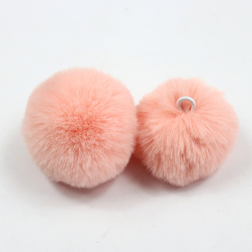10cm fur ball imitation rex rabbit fur clothing shoes and hats accessories jewelry pendant diy accessories artificial fur ball supply