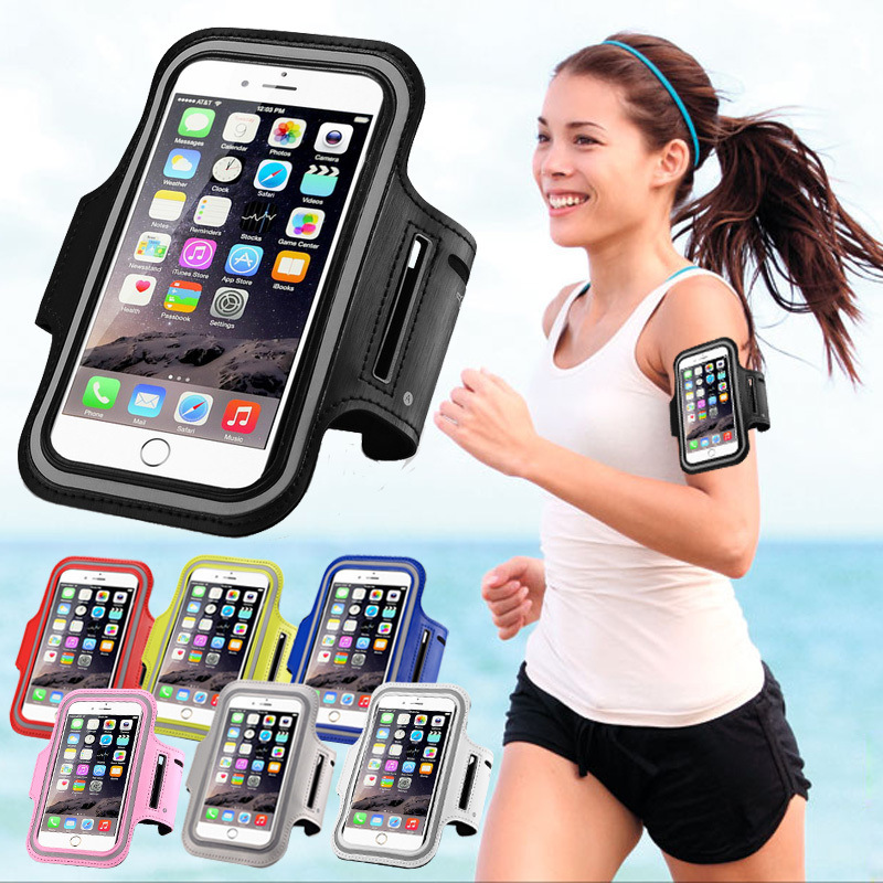 Suitable for Running Sports Arm Belt Fashion Running Mobile Phone Sports Arm Cover Sports Brushed Arm Belt