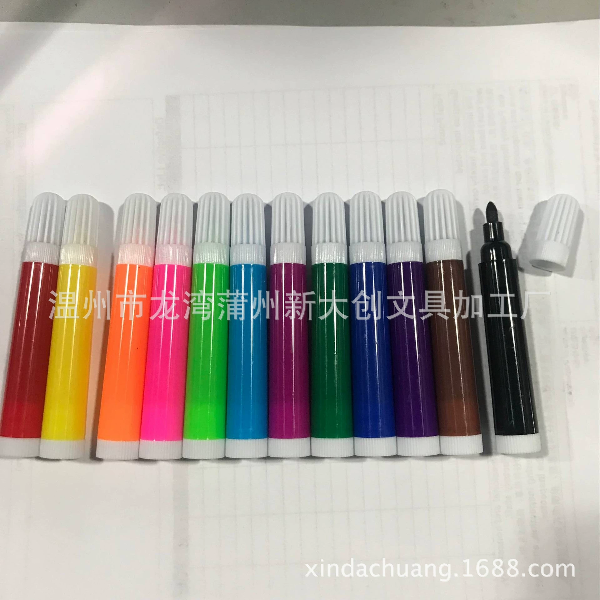 Маленькая толстая ручка 24 цвета кисти акварельной ручки 36 цветов экологически чистые и нетоксичные 12 цветов акварельной ручки оптом можно стирать