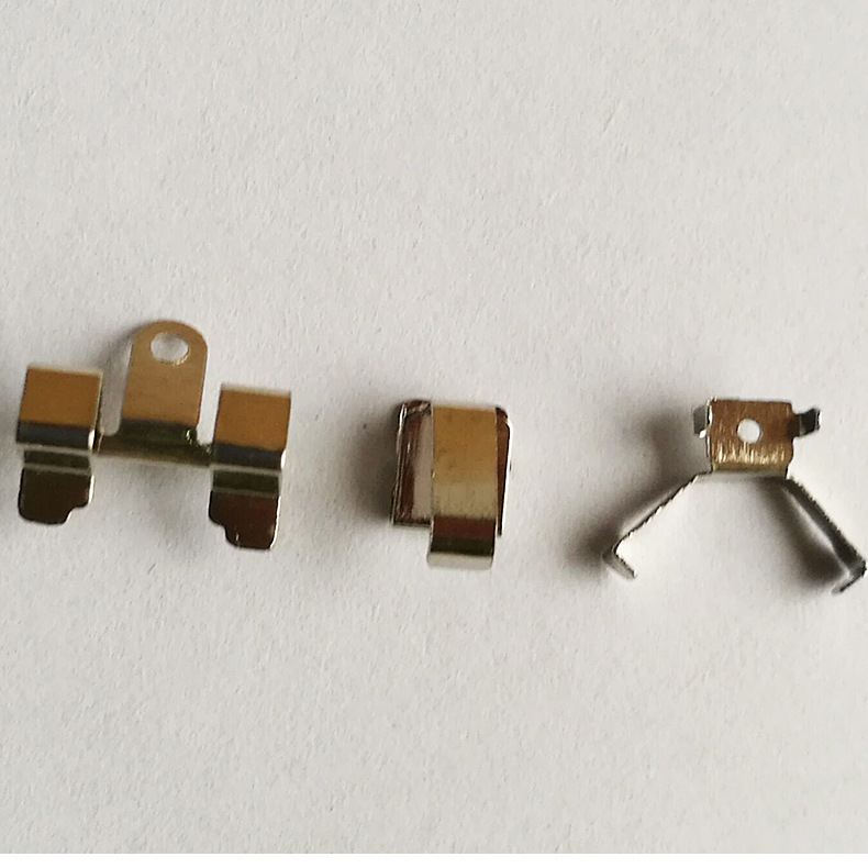 接触片导电片雾化器弹片导电铜片接触片正负极弹片加工冲压件电子