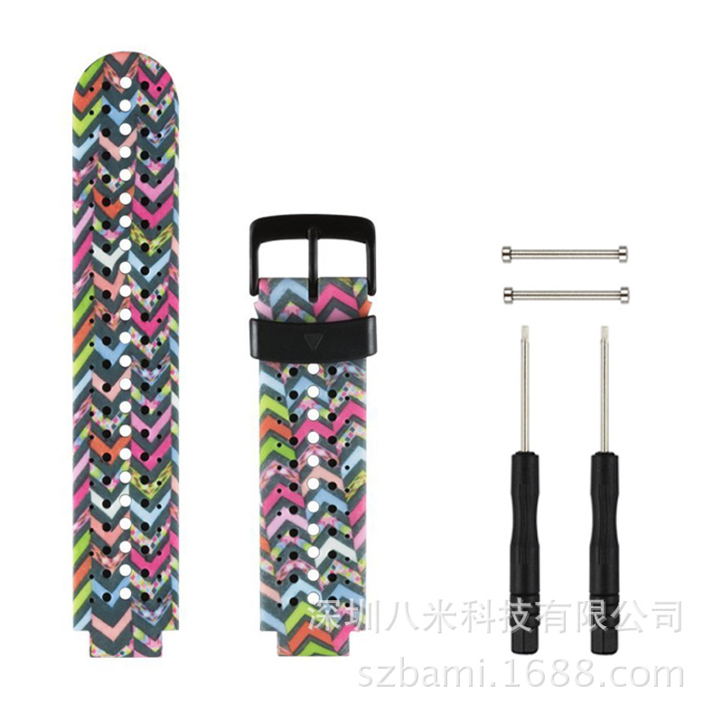 Ocho M adecuado para Jiaming Garmin Forerunner220/230/235/620/630/735 Correa