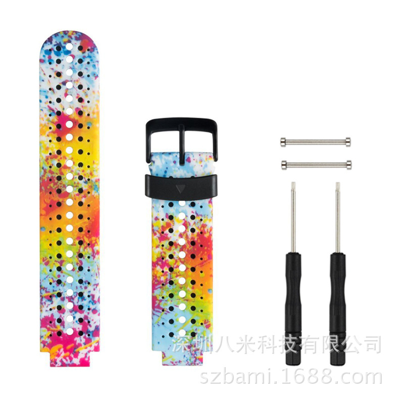 Ocho M adecuado para Jiaming Garmin Forerunner220/230/235/620/630/735 Correa