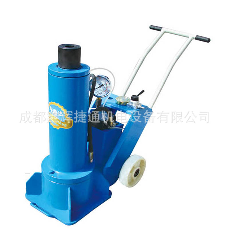 80T100吨气动单柱大梁顶高机大车大梁千斤顶