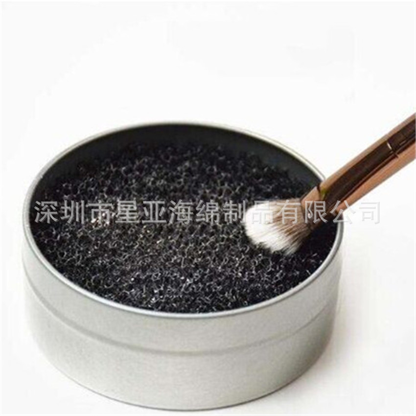 30ppi中性网孔棉化妆刷干粉清洁海绵防火材料中冲孔泡沫棉