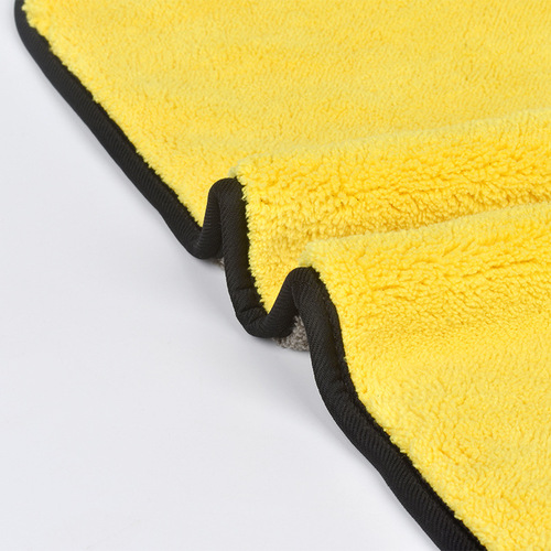 Special car wiping cloth, non-deformable, water-absorbent, thickened, non-marking, traceless large microfiber car wash towel