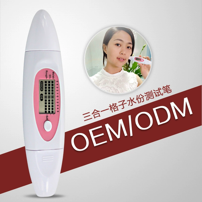 Тестер влажности кожи в клетку «Три в одном»