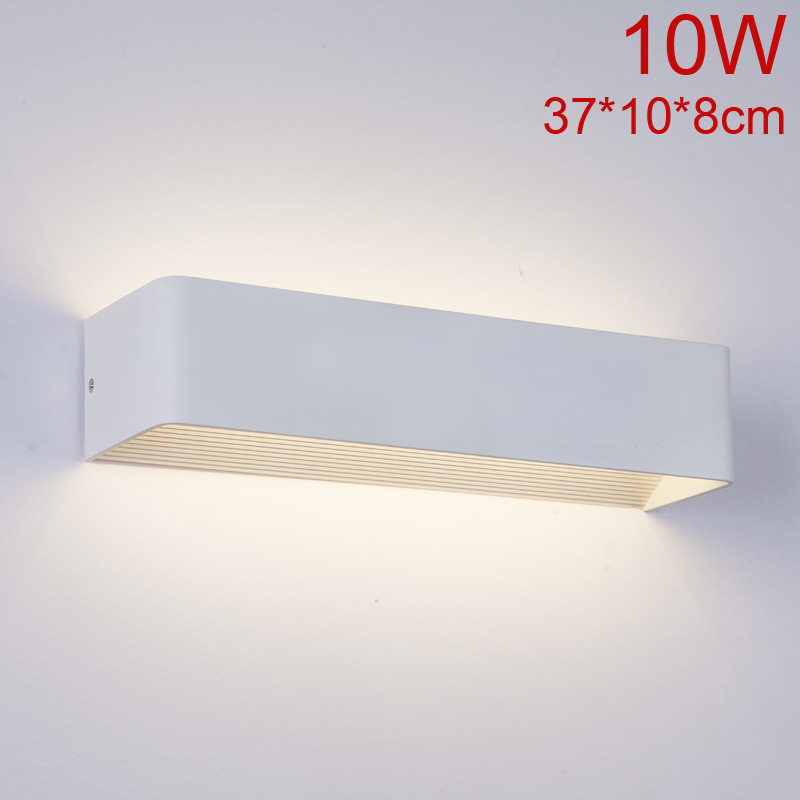 5W/10W/15W LED lámpara de pared interior moderna lámpara de noche dormitorio Hotel habitación decoración iluminación lámpara de pared