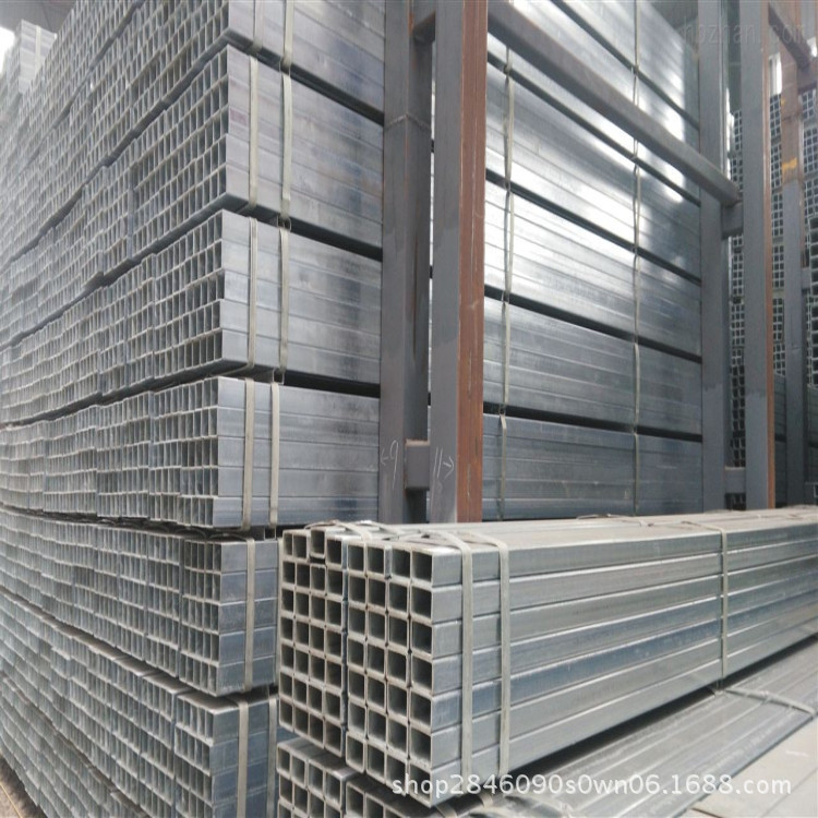 广西柳州现货销售120*80热镀锌矩形管 热镀锌方管 镀锌钢管规格全
