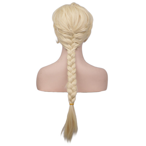 cos Frozen adult wig Elsa and Anna Frozen Elsa cosplay wig