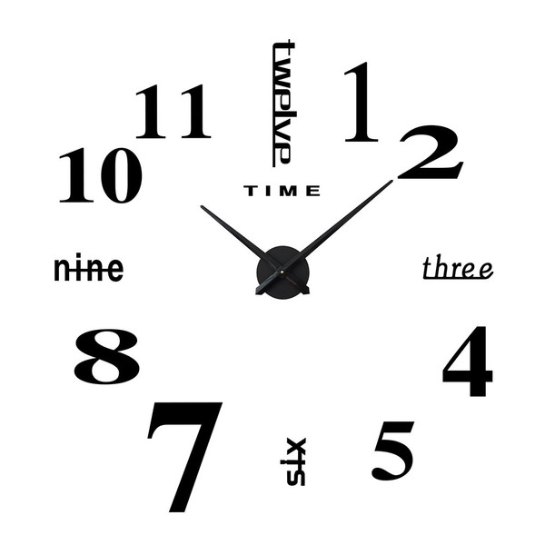 Cross -border hot sale creative large hanging clock 47 -inch DIY…