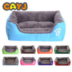 Sufa Candy Color Dog Nest and Cat Nest Warm Winter Pet Bed Large Dog Sofa Cushion Pet Supplies