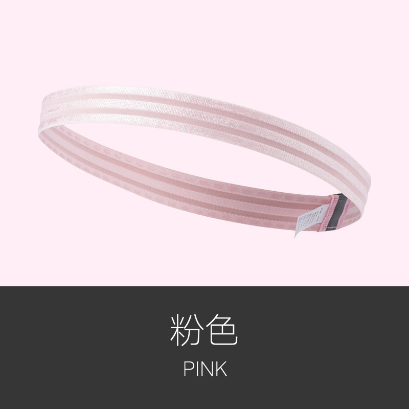 Diadema deportiva de silicona antideslizante correr deportes antitranspirante banda fitness yoga banda para el cabello banda reflectante para el cabello que guía el sudor