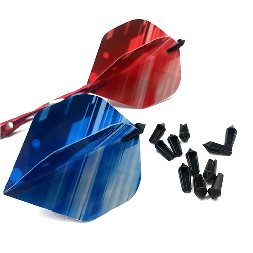 GOODARTS Knight Darts New Product 8 Pack Dart Wing Protector Black PC Plastic Factory Direct Sales