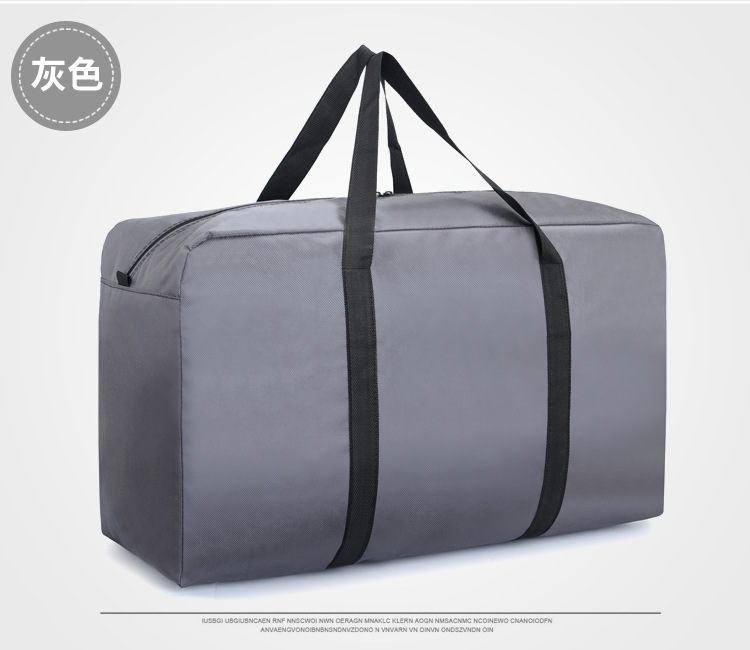 Fábrica al por mayor Oxford tela impermeable bolsa de movimiento extra grande bolsa de equipaje engrosada embalaje bolsa tejida bolsa de tela Oxford