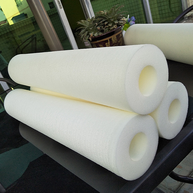 厂家批发35*90打印机墨盒高密度吸墨海绵 空心吸水棉芯白色海绵棒